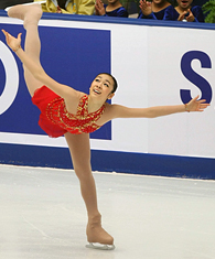 Korea's star skater Kim Yu-na