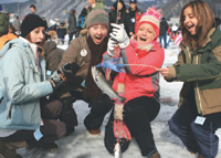 Sancheoneo (mountain trout) Ice Festival