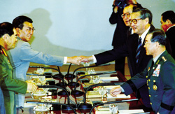 The fifth round of the high-level talks in 1991