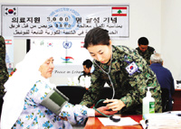 S. Korea's Dongmyeong unit in the city of Tyr, southern Lebannon, treated a total of 3,000 local patients within 8 months.