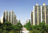 Apartment complex in Seoul