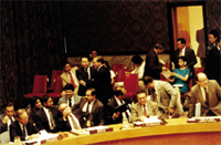 South and North Korea joined the United Nations simultaneously in September 1991.