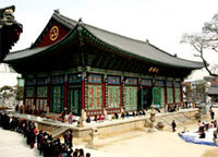 Jogyesa Temple is the center for Zen Buddhism in Korea and sits in the heart of Seoul.