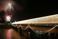 The firefly tunnel of the previous festival