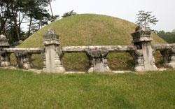 Yeongneung, the royal tomb of King Hyojong (1619-1659)