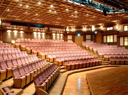 Inside of the music hall of Namsan Gugakdang