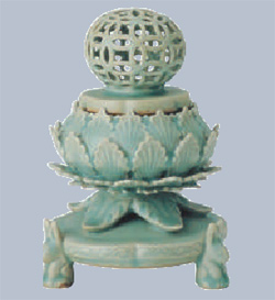 Celadon Incense Burner