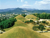 Tombs of Silla Kingdom (57 B.C. - A.D. 935) in Gyeongju, Gyeongsangbuk-do (North Gyeongsang Province)