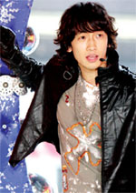 Rain, a popular singer, dancer, actor and model