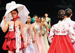 Hanbok fashion show