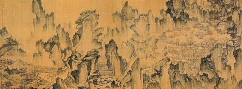 Mongyudowondo (Dream of Paradise, 1447) by Ahn Gyeon 