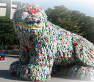 Haechi made of PET bottles
