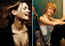 Madeleine Peyroux (left), Wouter Hamel (right) (Photo: Courtesy of Private Curve)