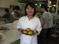 Toi with some Vietnamese desserts