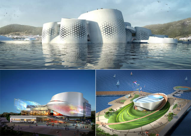 Architectural highlights of the Yeosu Expo 2012