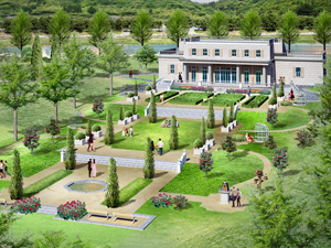 French Garden is reminiscent of Versailles Palace (photo courtesy of International Garden Exposition Suncheon Bay 2013 Organizing Committee).