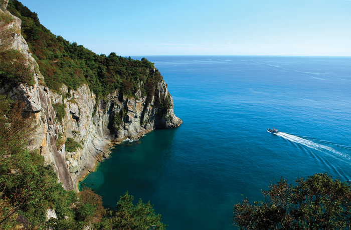 Geumodo Island is the second largest island in Yeosu, after Dolsando Island.