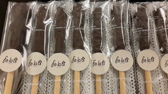 Stick chocolate is on sale at Folabi in celebration of <i>Paepaero</i> Day, November 11. 