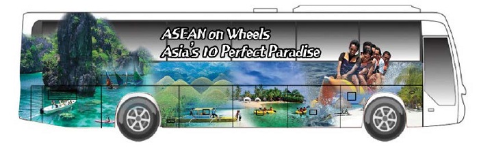 As part of the promotional campaign, ten ASEAN on Wheels buses, one based on each ASEAN nation, will visit locations across the city and offer curious onlookers the chance to learn more about each country's tourism sites.