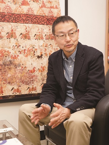 Secretary General Yano Hideki of the Korea-Japan Solidarity Recovery Campaign 