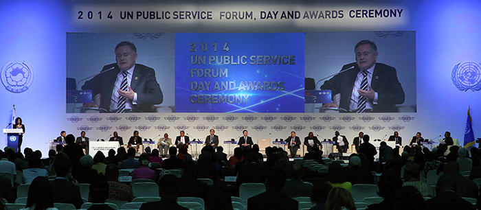 The 2014 U.N. Public Service Forum begins on June 23 and continues for four days. (photo: Jeon Han)