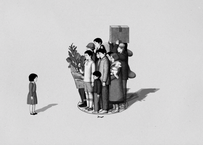 Scene from Joung Yumi's animated short 