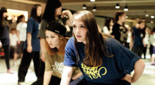 Carlson Allen is a student at DEF Dance School learning K-pop and Korean hip-hop dance.