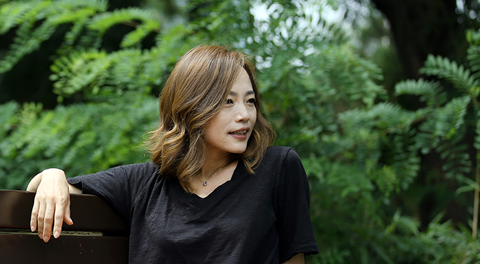 Actress Yoon Jin-sung has been active on the theatre scene since 1999. (photo: Jeon Han)
