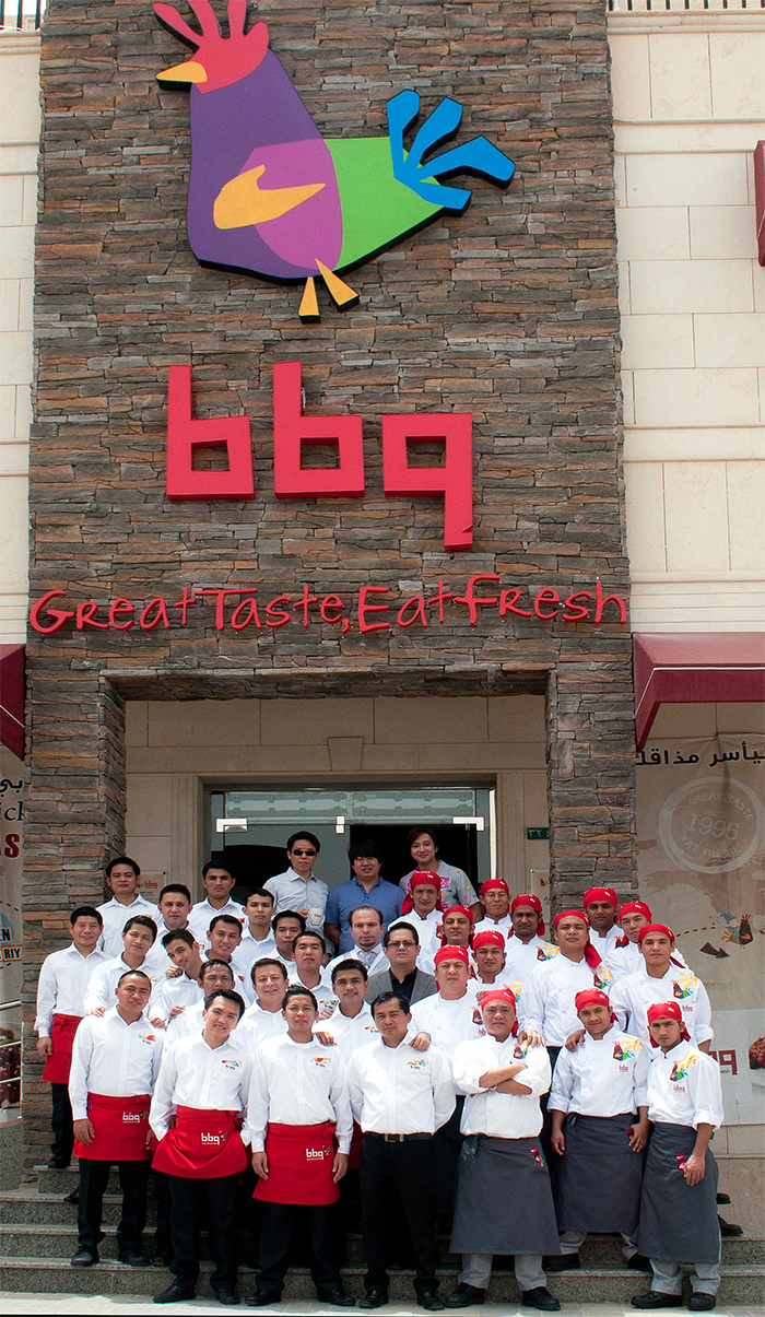 The first branch in the Middle East is opened in Riyadh. (photo: Genesis BBQ)