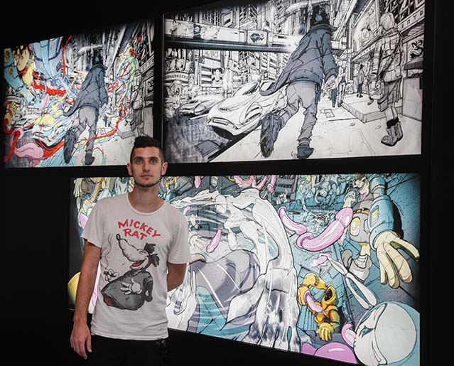 Award-winning illustrator Stuart Campbell participated in this year's Bucheon International Comics Festival as a guest lecturer and workshop instructor. His works were also featured in a special exhibit entitled 