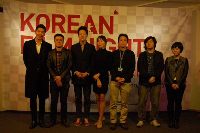  Actors and film industry officials attend the Korean Film Night at the Berlin Film Festival. (photos courtesy of the Korean Film Council) 