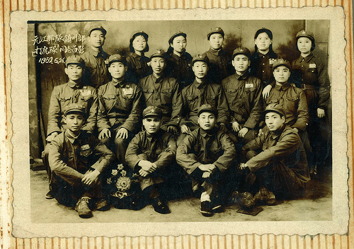 Chen kept her pictures taken during the war in her album (photo courtesy of KCCA).