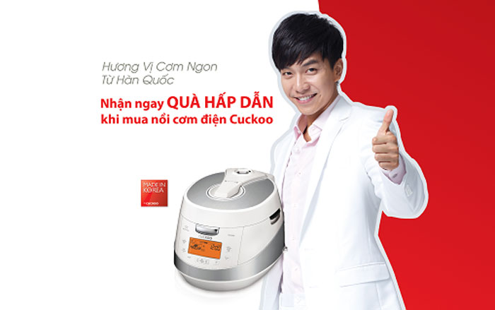 Cuckoo rice cookers enjoy popularity in Vietnam, where they're seen as high-quality, high-feature kitchen appliances.