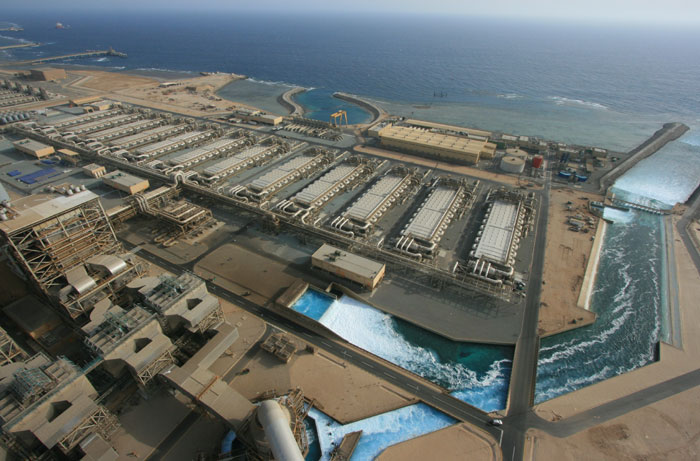 Doosan Heavy Industries & Construction built the Al Shuaibah Seawater Desalination Plant and a 525mw power plant in Saudi Arabia in 2009. (photo courtesy of Doosan Heavy Industries & Construction)
