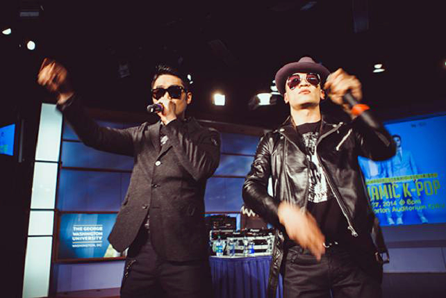 Hip-hop team Dynamic Duo performs during the “One Mic: Hip Hop Culture Worldwide” festival in Washington, D.C., on March 27. (photo courtesy of the Embassy of the Republic of Korea in the USA)