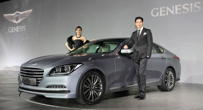 Hyundai Motor Company launched its new Genesis sedan in November 2013. (photo courtesy of Hyundai Motors)