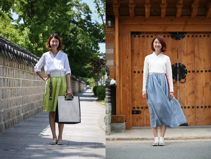 Everyday Hanbok designs (photo: Sonjjang Design Hanbok)