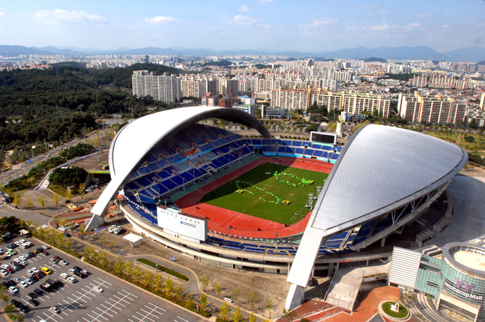 The main stadium for the Gwangju Summer Universiade is in Gwangju, Jeonllanam-do (South Jeolla Province).