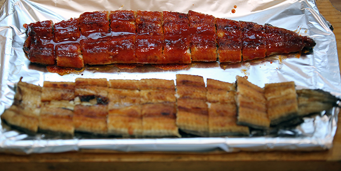 Grilled and spicy eel, or <i>jangeo-gui</i>, is known to be good for one's stamina.