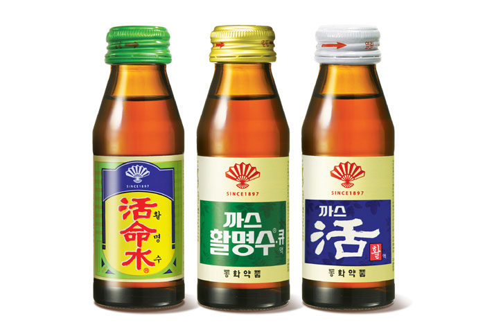 Three varieties of Whal Myung Su can be bought today: (From left) Whal Myung Su, Gas Whal Myung Su and Gas Whal.