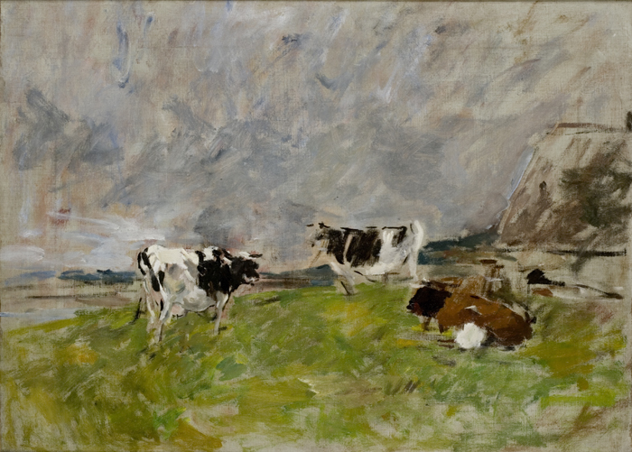  Eugene Boudin’s "Cows" (1888).