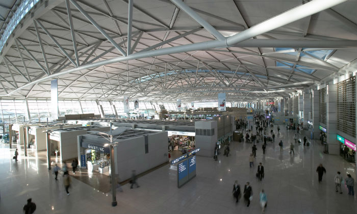 Incheon International Airport Terminal (photo courtesy of Incheon International Airport Corporation). 
