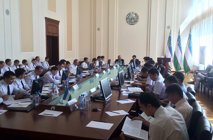 The KICS management office holds a one-on-one forum with Uzbekistani prosecutors during its visit to Tashkent in August 2016, as part of the Korea-Central Asia public administration cooperation forum.