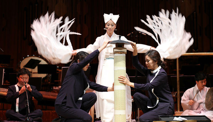 The National Orchestra of Korea presents the opening performance of the K-Music Festival at the Barbican Centre in London on June 14 (photo from Korean Cultural Centre UK Flicker).