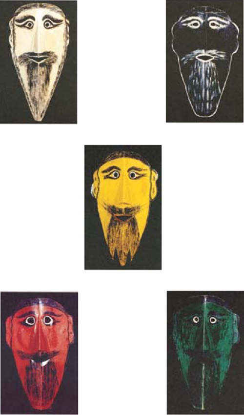 Various nobleman masks