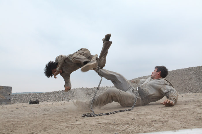 <i>Kung Fu Fighter</i> by Chen Tianxing (photo courtesy of Gwangju International Film Festival)