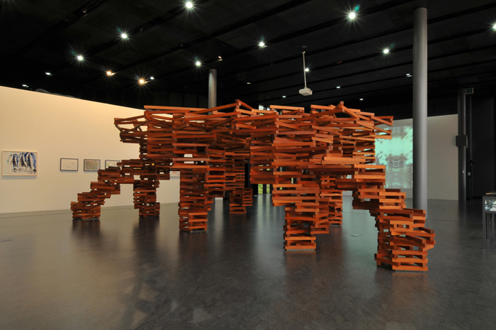 Kim Joo Hyun’s “The Web of Life – A Rotary with Nine Piers” (photo courtesy of SeMA)