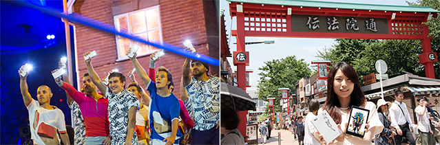 From smartphones to home appliances, Korean-made products have become popular choices for consumers across the world. Samsung smartphones (left) were featured in the opening ceremony of the 2012 London Summer Olympics, and LG’s latest smartphone model (right) recently debuted in Japan (photos courtesy of Samsung, LG). 