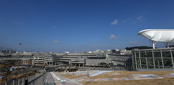 Buildings at the Government Complex-Sejong to where the Ministry of Culture, Sports and Tourism and Education recently moved. (Photo: Jeon Han)