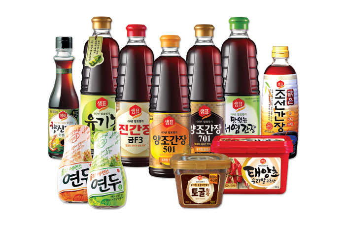 Sempio’s line of soy bean-based sauces and pastes include soy sauce, pepper paste, soybean paste and its new seasoning, Yondu.